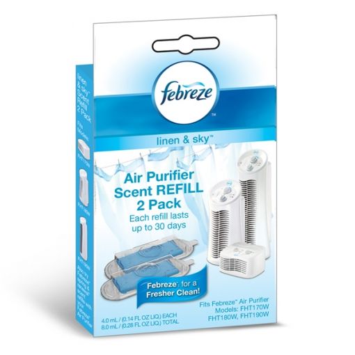 Febreze® Linen & Sky™ Air Purifier Scent Refill, 2 Pack